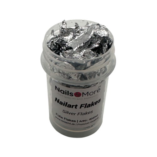 Preview: Nailart Folien Flakes | Silver Flakes Preview: Nailart Folien Flakes | Silver Flakes